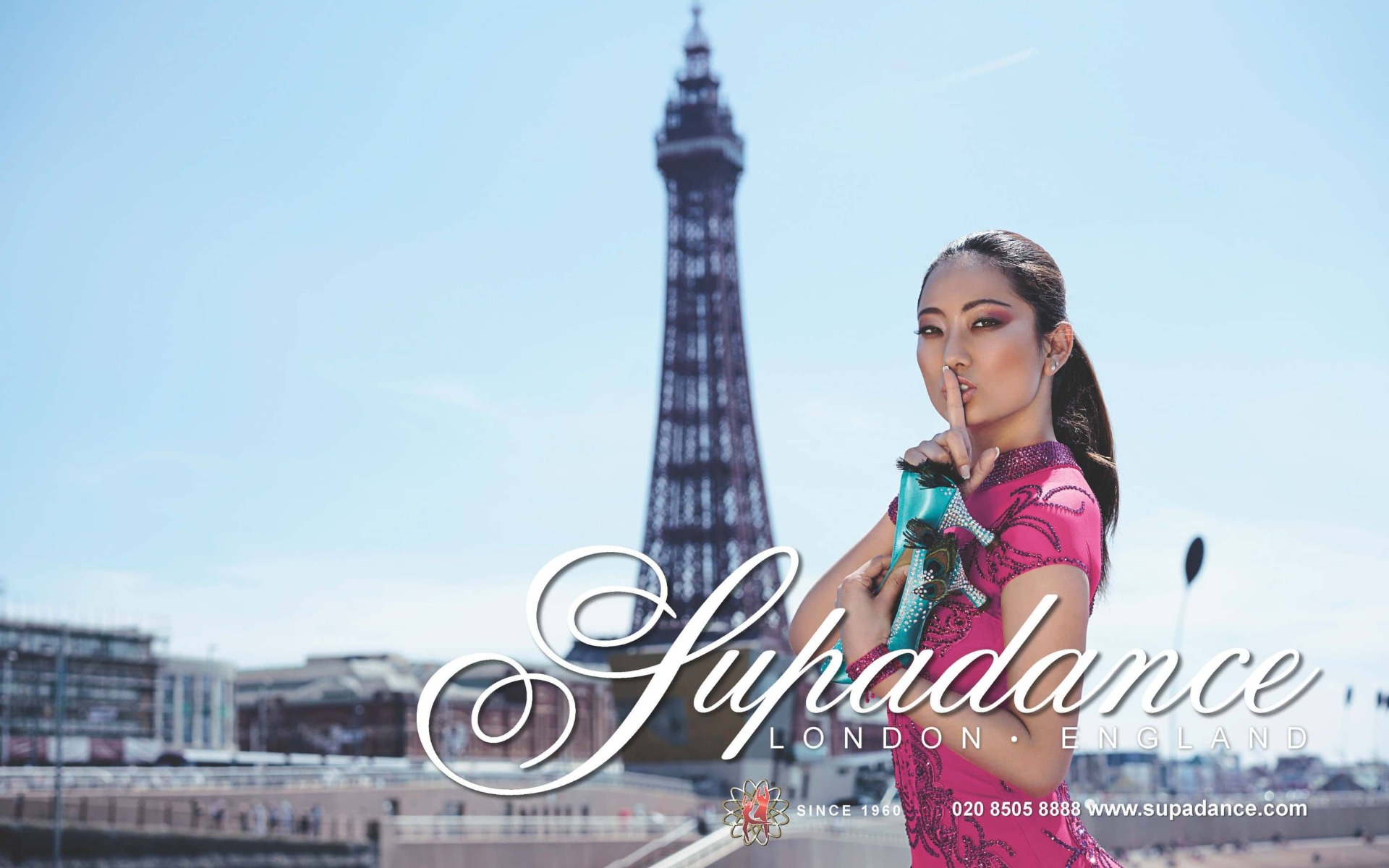 Supadance campaign at Blackpool Tower — Blackpool Dance Festival May 2026