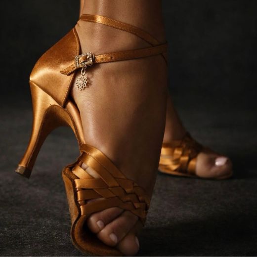 Style 1178 dark tan satin