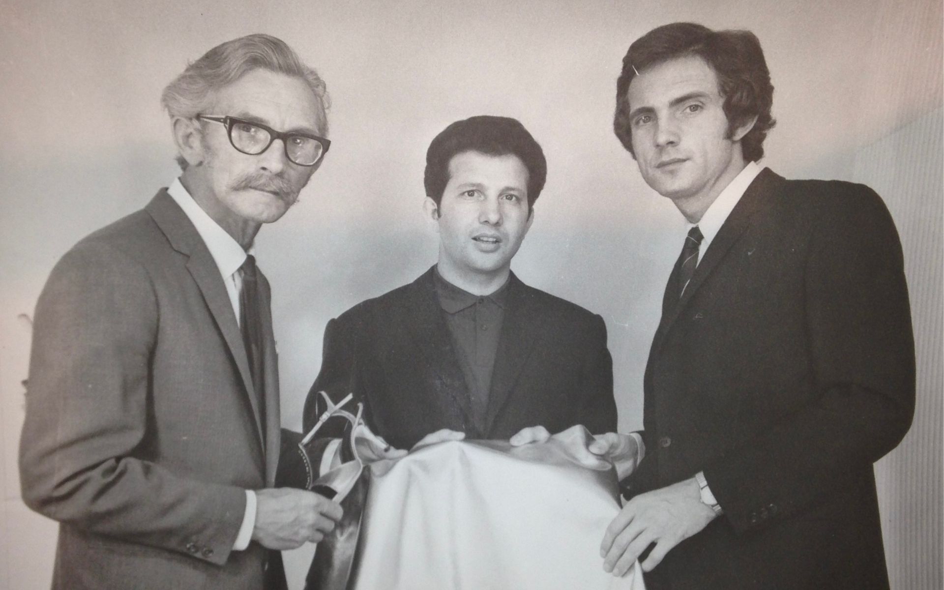 Mick Free (left) and Barry Free (right) — father and son founders of Supadance